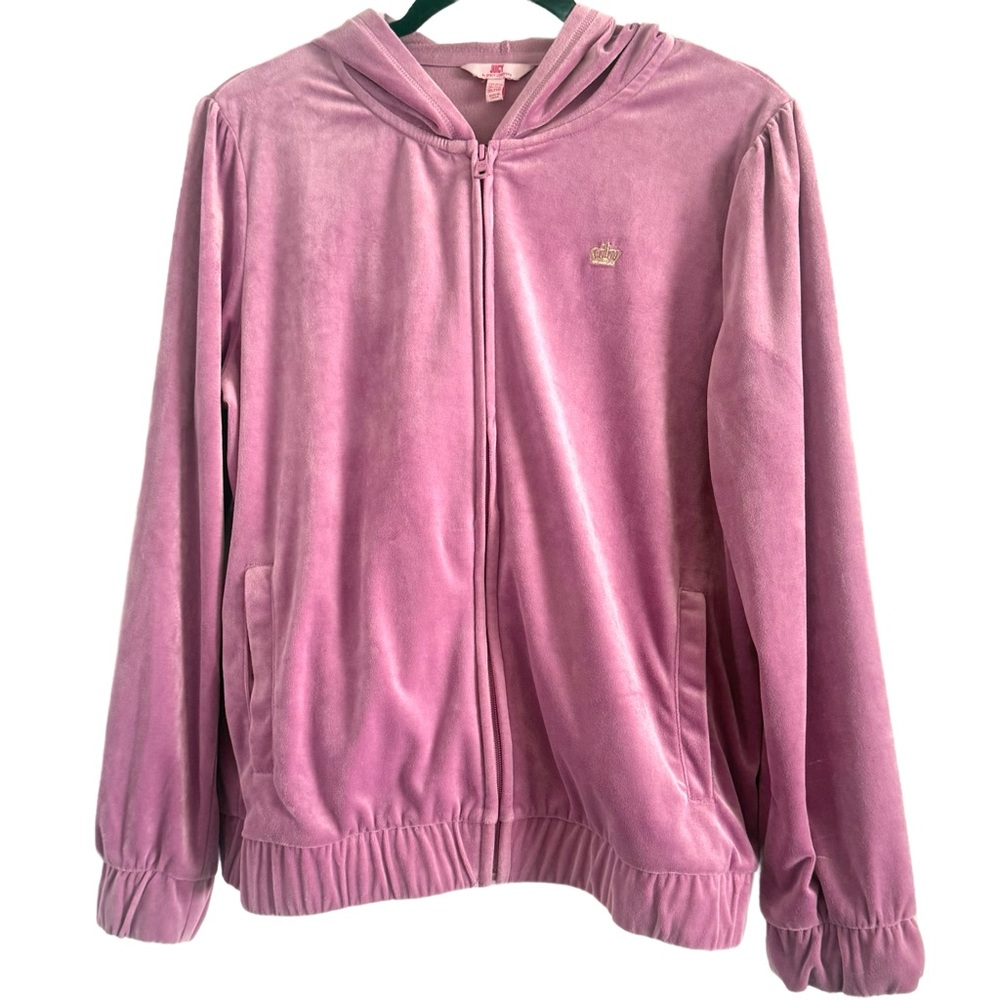 🌼 Juicy Couture Pink/lilac Girls Velour Hoodie